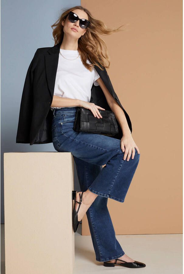 SELECTED FEMME Dames Tops & T-shirts Slfmy Perfect Ss Tee Box Cut B Noos Wit - Foto 7