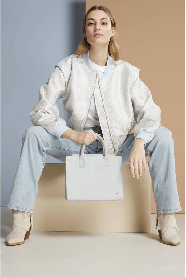 SELECTED FEMME Dames Tops & T-shirts Slfmy Perfect Ss Tee Box Cut B Noos Wit - Foto 8