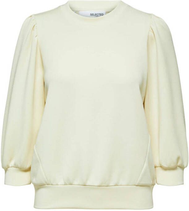 SELECTED FEMME sweater SLFTENNY ecru