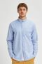 SELECTED HOMME regular fit overhemd SLHREGRICK-OX met biologisch katoen lichtblauw - Thumbnail 1