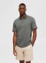 SELECTED HOMME regular fit polo SLHFAVE agave green - Thumbnail 1
