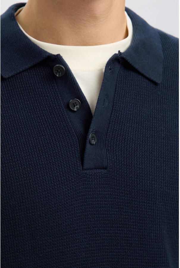 Selected Homme Regular fit gebreide pullover van puur katoen model 'DANE' - Foto 1