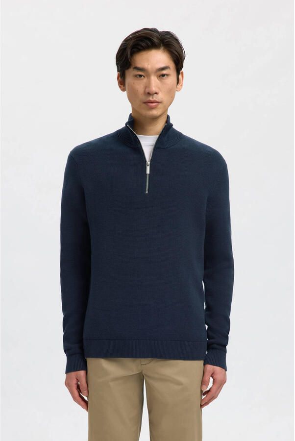 Selected Homme Regular fit schipperstrui van puur katoen model 'DANE' - Foto 3