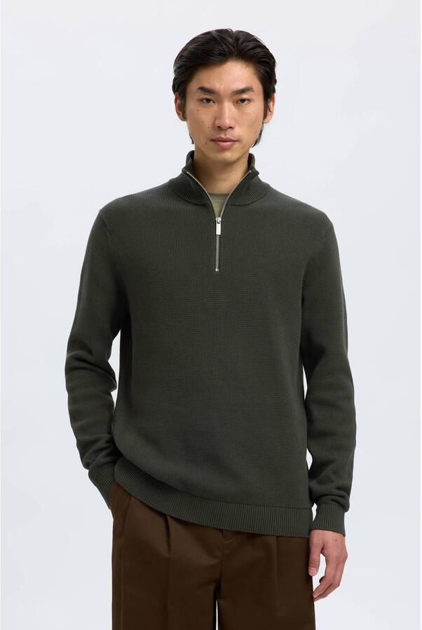 Selected Homme Regular fit schipperstrui van puur katoen model 'DANE' - Foto 1