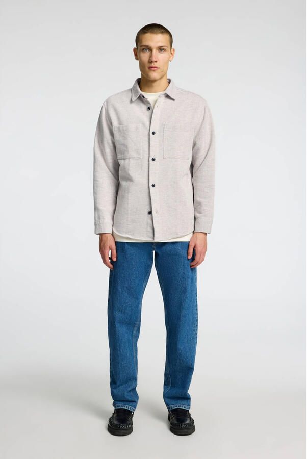 Selected Homme Regular fit overhemdjack met borstzakken model 'HANK'
