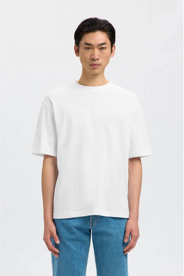 SELECTED HOMME Shirt met ronde hals SLHLOOSEOSCAR SS O-NECK TEE 3 PACK NOOS (set 3-delig) - Foto 3