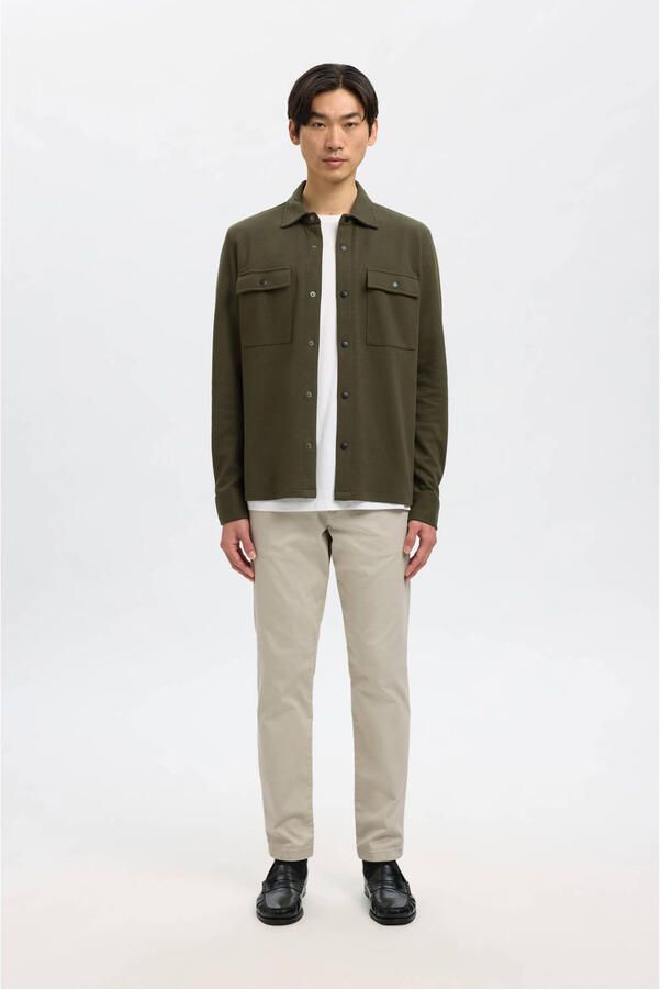 Selected Homme Slim fit chino in effen design model 'NEW Miles'