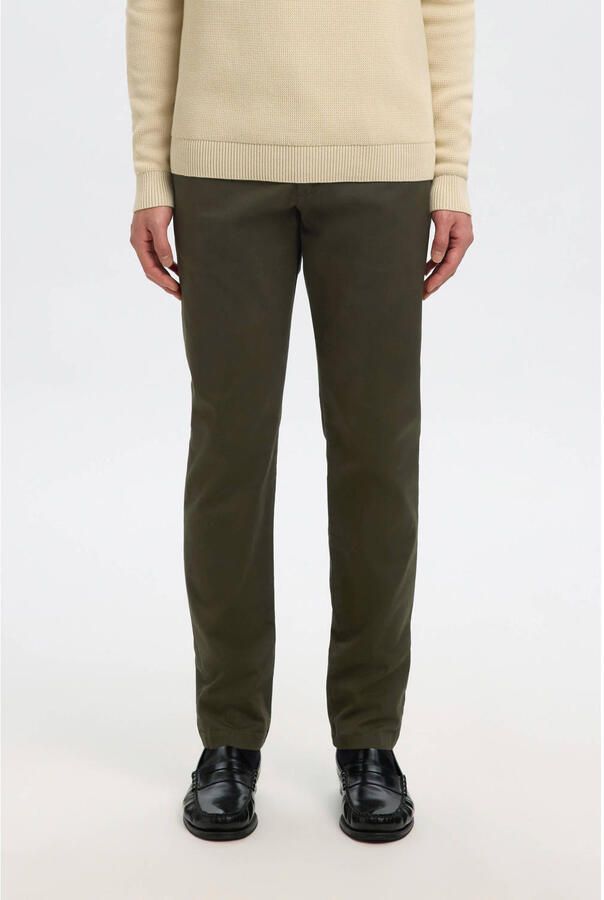 Selected Homme Slim fit chino met ceintuurlussen model 'NEW Miles' - Foto 2