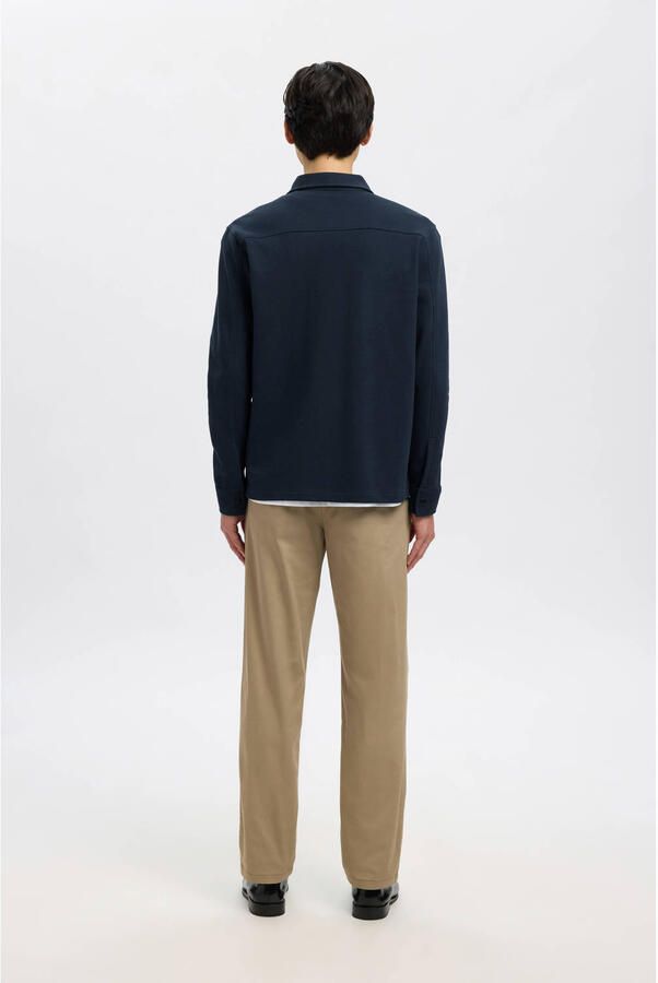 Selected Homme Klassieke Overhemdjasje voor Heren Blue Heren - Foto 2