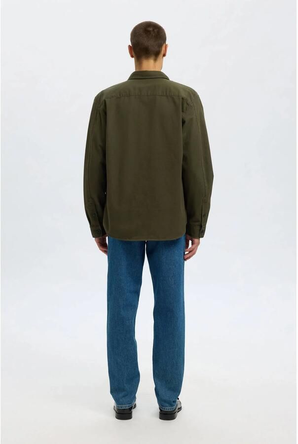 Selected Homme Regular fit overhemdjack van puur katoen model 'TRAVIS' - Foto 2