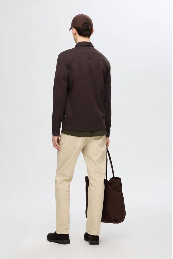 SELECTED HOMME overshirt SLHJACKIE bruin - Foto 2