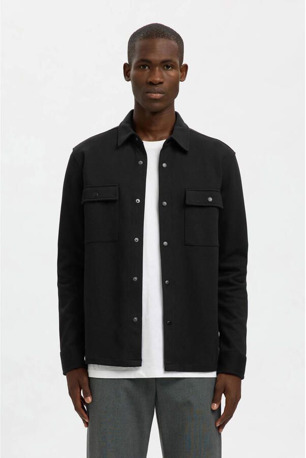 Selected Homme Klassieke Overhemdjasje voor Heren Black Heren - Foto 2