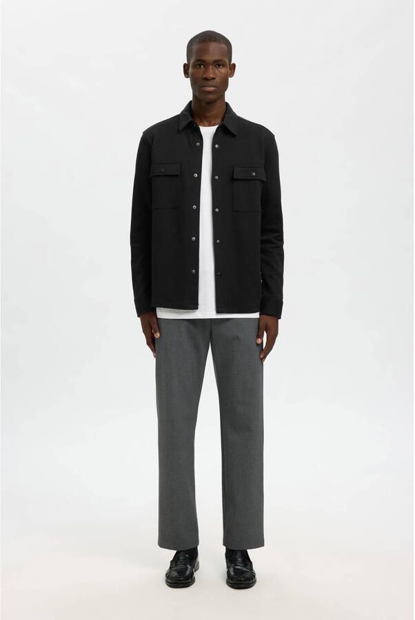 Selected Homme Klassieke Overhemdjasje voor Heren Black Heren