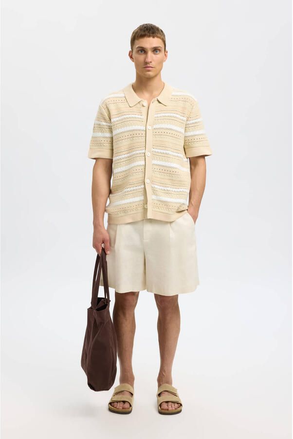 Selected Homme Regular fit vrijetijdsoverhemd met polokraag model 'PALO' - Foto 2