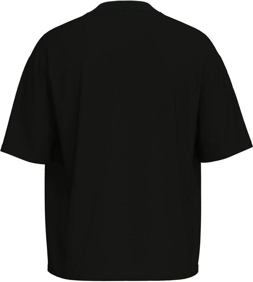 Selected relaxed T-shirt zwart