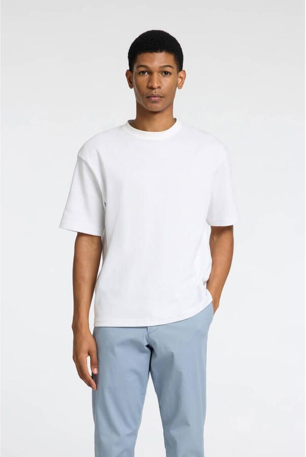 Selected Homme Slim fit stoffen broek met Franse steekzakken - Foto 3