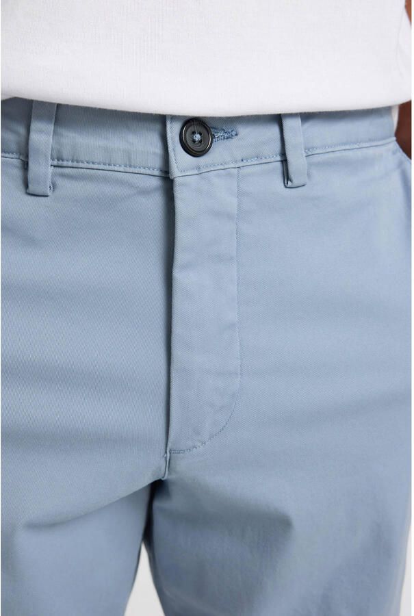 Selected Homme Slim fit stoffen broek met Franse steekzakken