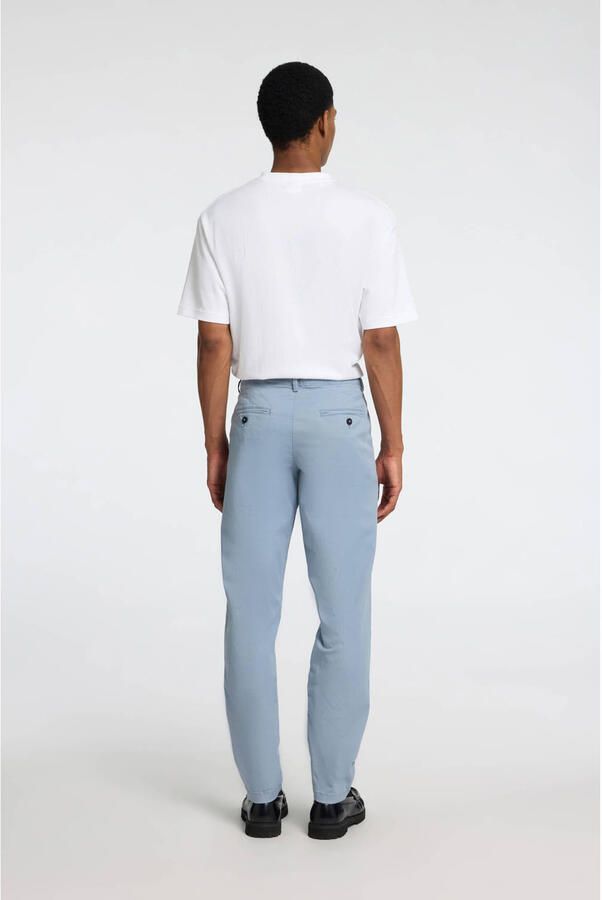 Selected Homme Slim fit stoffen broek met Franse steekzakken - Foto 2