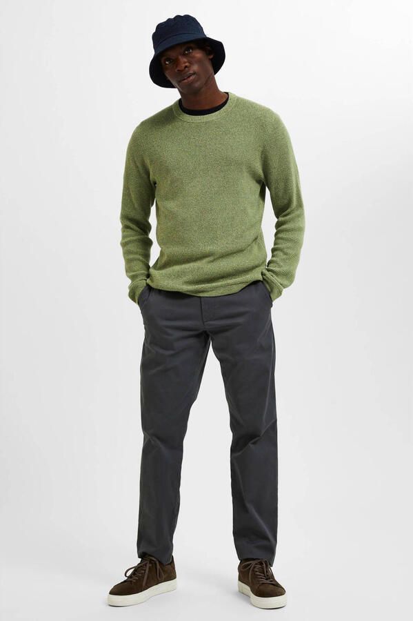 SELECTED HOMME Heren Broeken Slh175-slim New Miles Flex Pant Noos Grijs - Foto 7