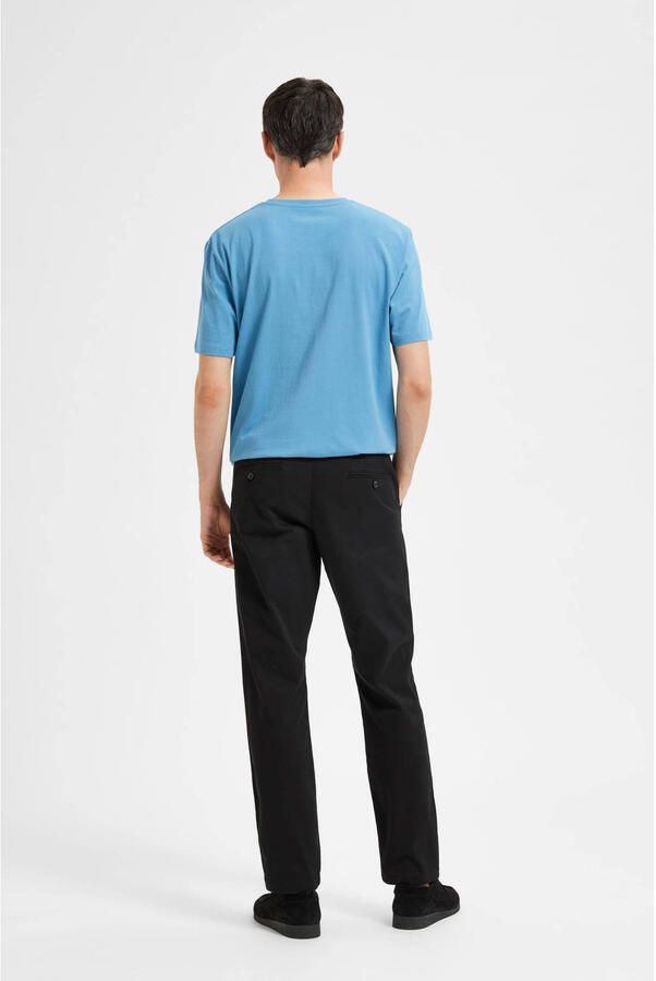 Selected Homme Slim fit chino in effen design model 'NEW Miles' - Foto 2