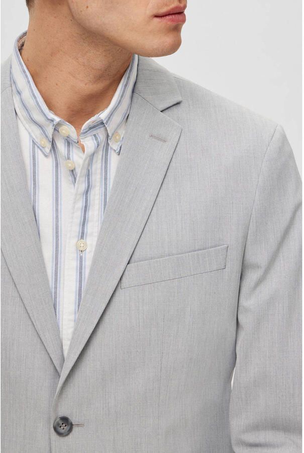 Selected Homme Slim fit 2-knoops colbert met klepzakken