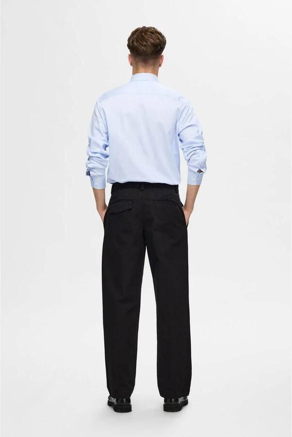 Selected Overhemd Lange Mouw 16092939 SLIM-PERFORMANCE-LIGHT BLUE MIXED WITH WHITE - Foto 7