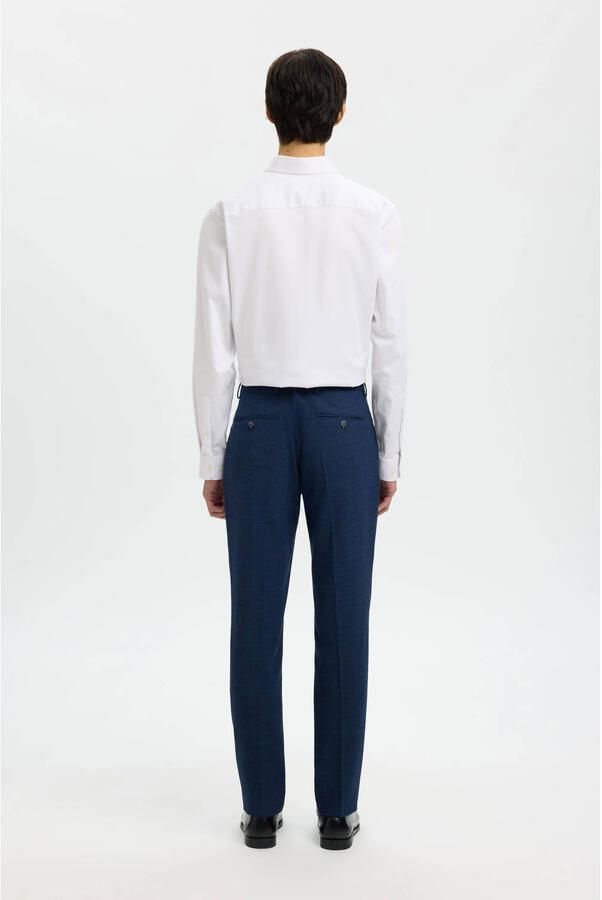 Selected Homme Slim fit pantalon met knoop- en ritssluiting model 'OASIS'