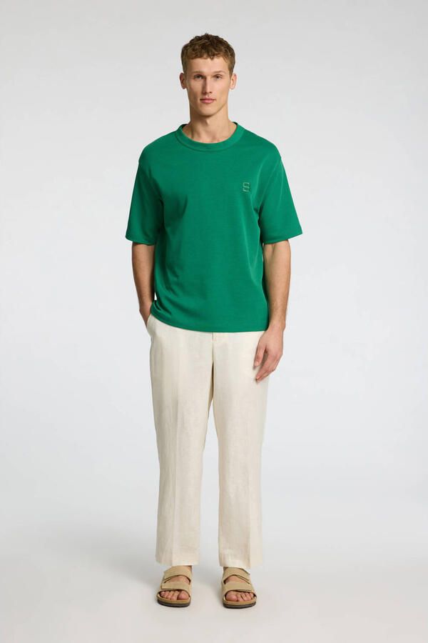 SELECTED HOMME T-shirt groen - Foto 2