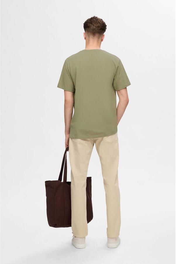 SELECTED HOMME T-shirt groen - Foto 2