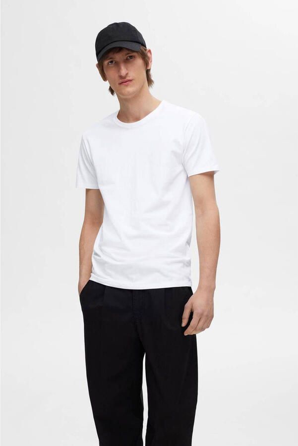 SELECTED HOMME T-shirt SLHROLAND SS O-NECK TEE 3-PACK NOOS - Foto 2