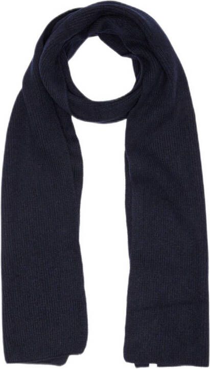 SELECTED HOMME sjaal SLHCRAY donkerblauw