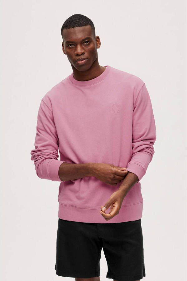 SELECTED HOMME sweater SLHSOON roze