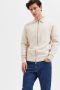Selected Homme Beige Zip Cardigan Sweater Beige Heren - Thumbnail 2
