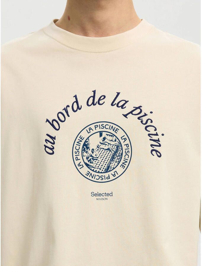 Selected Homme relaxed fit T-shirt van puur katoen model 'BOXYNORMAN GRAPHIC' - Foto 2