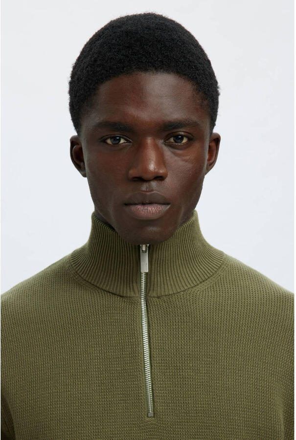 Selected Homme Regular fit schipperstrui van puur biologisch katoen model 'DANE' - Foto 2