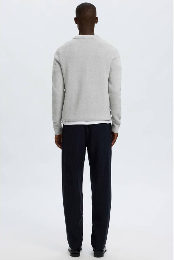 Selected Regular fit gebreide pullover van puur katoen model 'DANE' - Foto 2