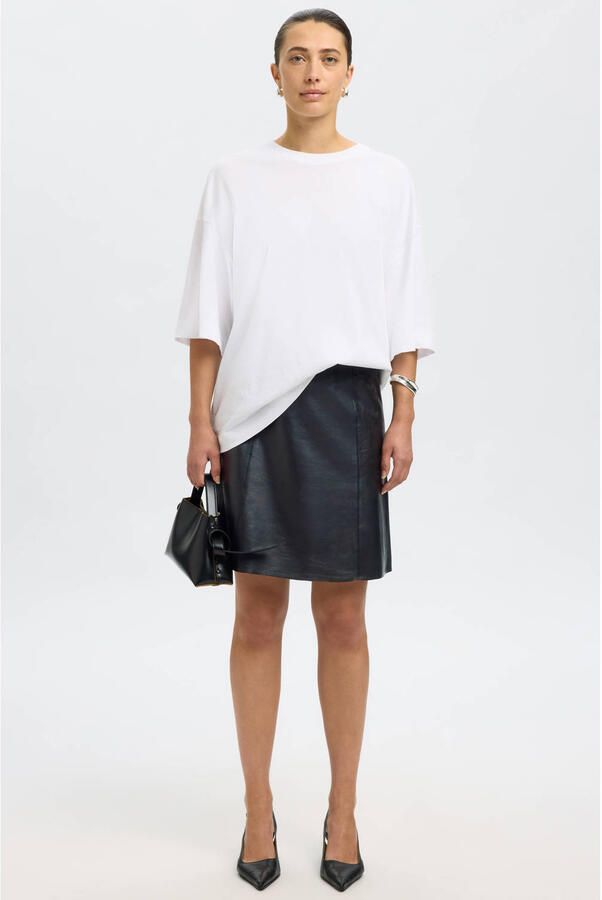 Selected Femme Elegante Kokerrok Black Dames - Foto 2
