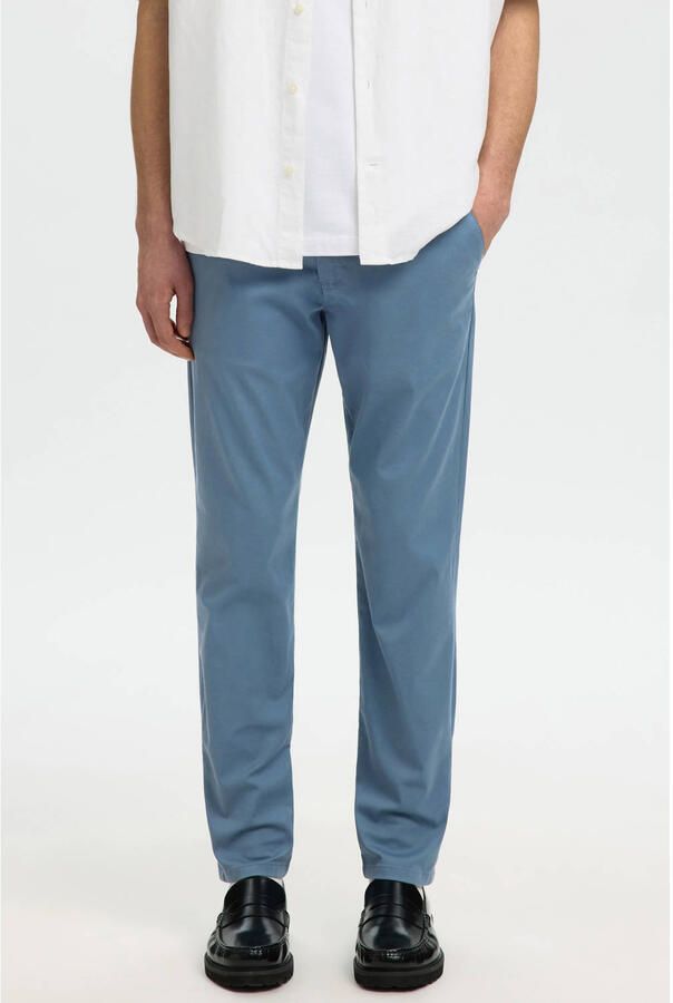 Selected Chino Broek SLHSLIM-NEW MILES 175 FLEX CHINO