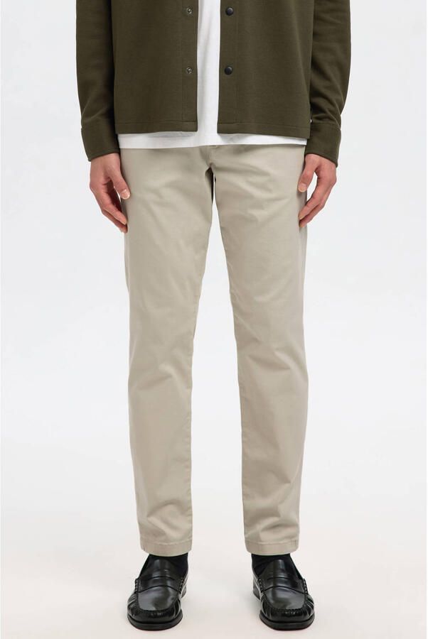 Selected Homme Klassieke Chino Broek voor Mannen White Heren - Foto 3