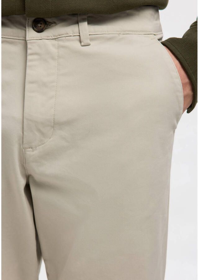 Selected Homme Klassieke Chino Broek voor Mannen White Heren - Foto 2
