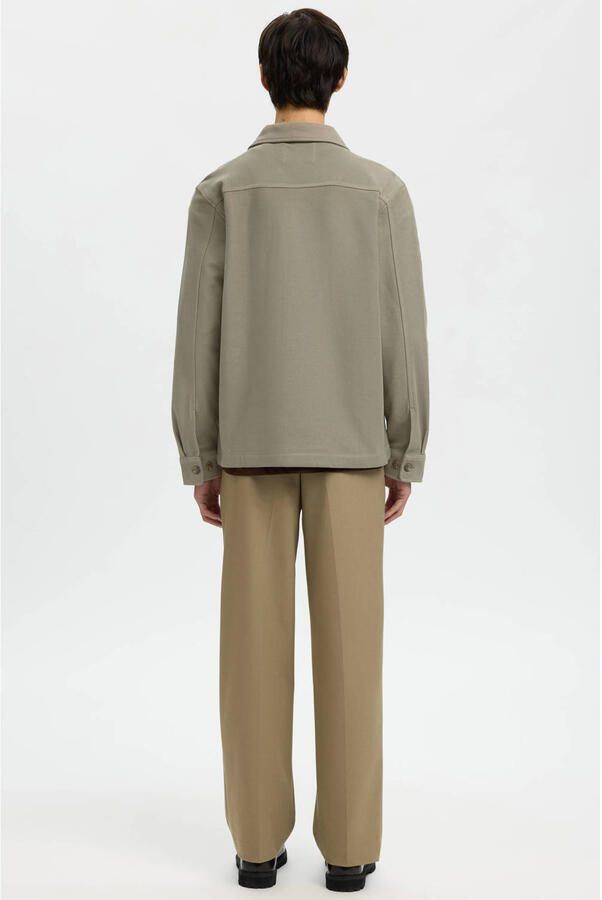 Selected Homme Regular fit overhemdjack van puur biologisch katoen model 'OLIVER' - Foto 2