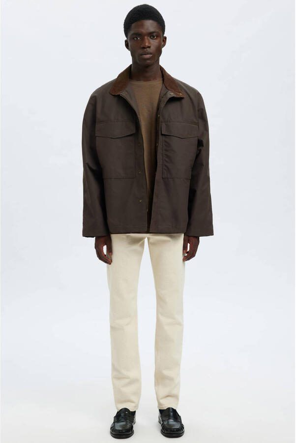 Selected Homme Oversized shirt van katoenmix model 'LOOSEOSCAR' - Foto 2