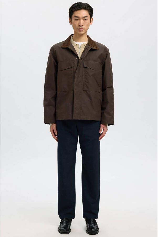 Selected Homme Relaxed fit gebreide pullover van viscosemix model 'TELLER' - Foto 2