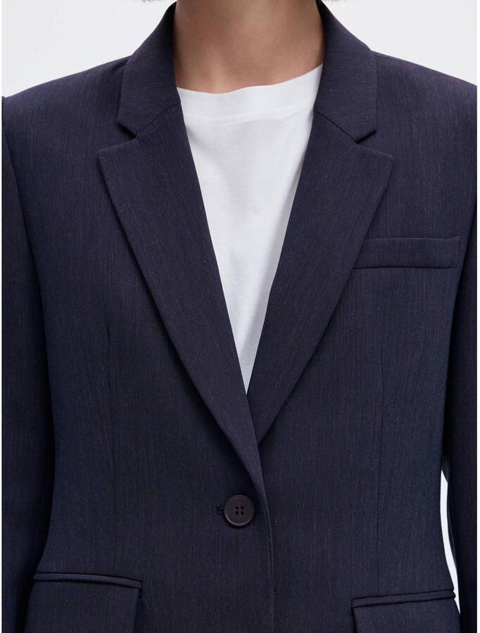 Selected Femme Blazer met klepzakken model 'RITA CLASSIC' - Foto 2