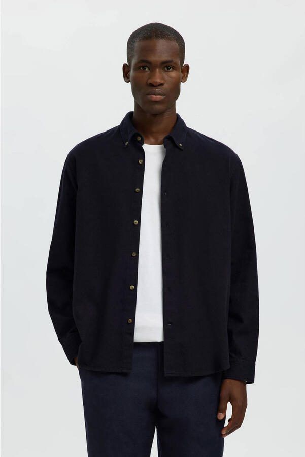 Selected Homme Regular fit vrijetijdsoverhemd van puur biologisch katoen model 'REGNOAH'