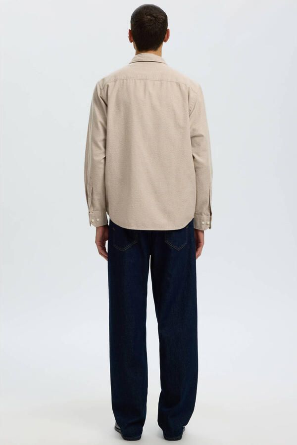 SELECTED HOMME Overhemd met lange mouwen SLHREGNOAH BRUSHED TWIST SHIRT LS NOOS - Foto 3