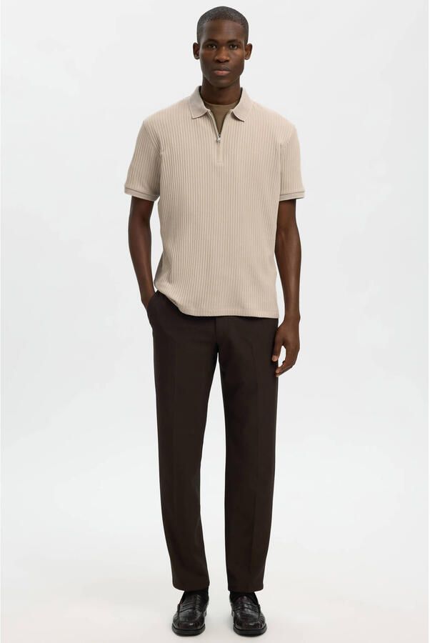 Selected Homme Regular fit Poloshirt met katoen Model 'FAVE' - Foto 2