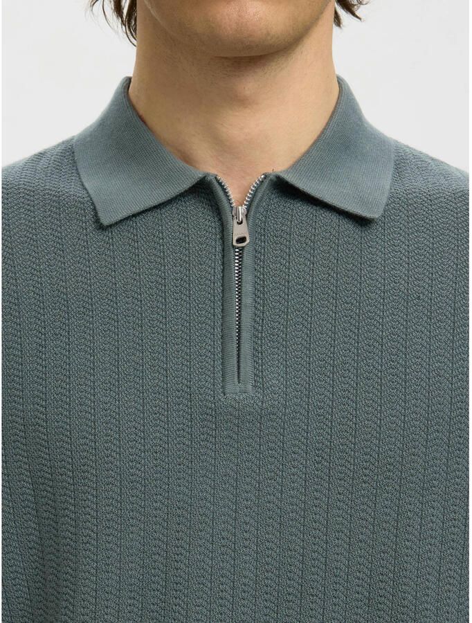 Selected Homme Regular fit poloshirt van puur biologisch katoen model 'CRAN' - Foto 2
