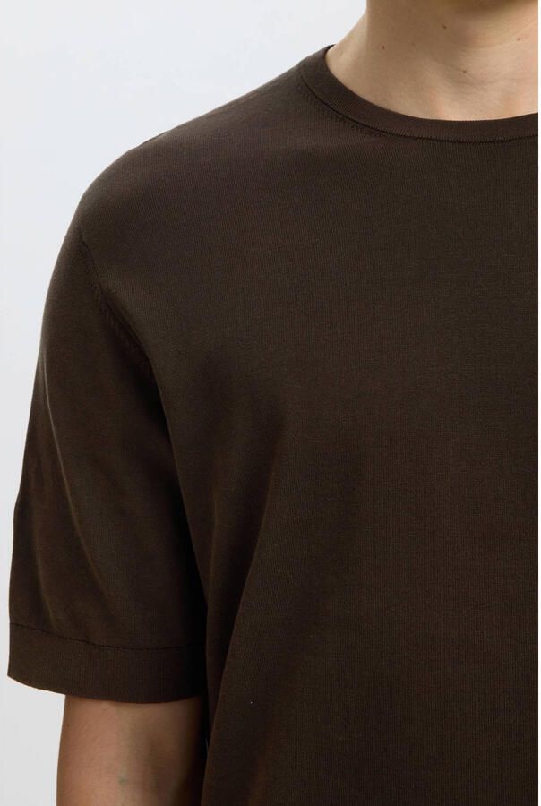 Selected Homme regular fit T-shirt van pure biologisch katoen model 'TORINO' - Foto 6