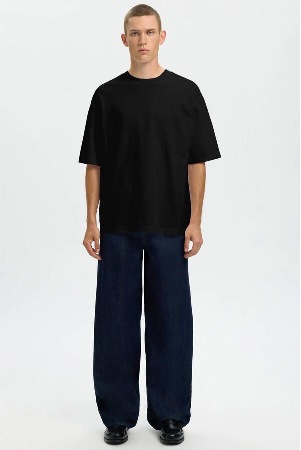 Selected Homme regular fit T-shirt van puur katoen model 'RELAXASPEN' - Foto 2